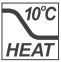 Поддержание +10 &deg;С в режиме обогрева В режиме поддержания +10 &deg;C сплит-система автоматически поддерживает эту минимальную температуру в помещении с целью предотвращения выстуживания дома в зимнее время.